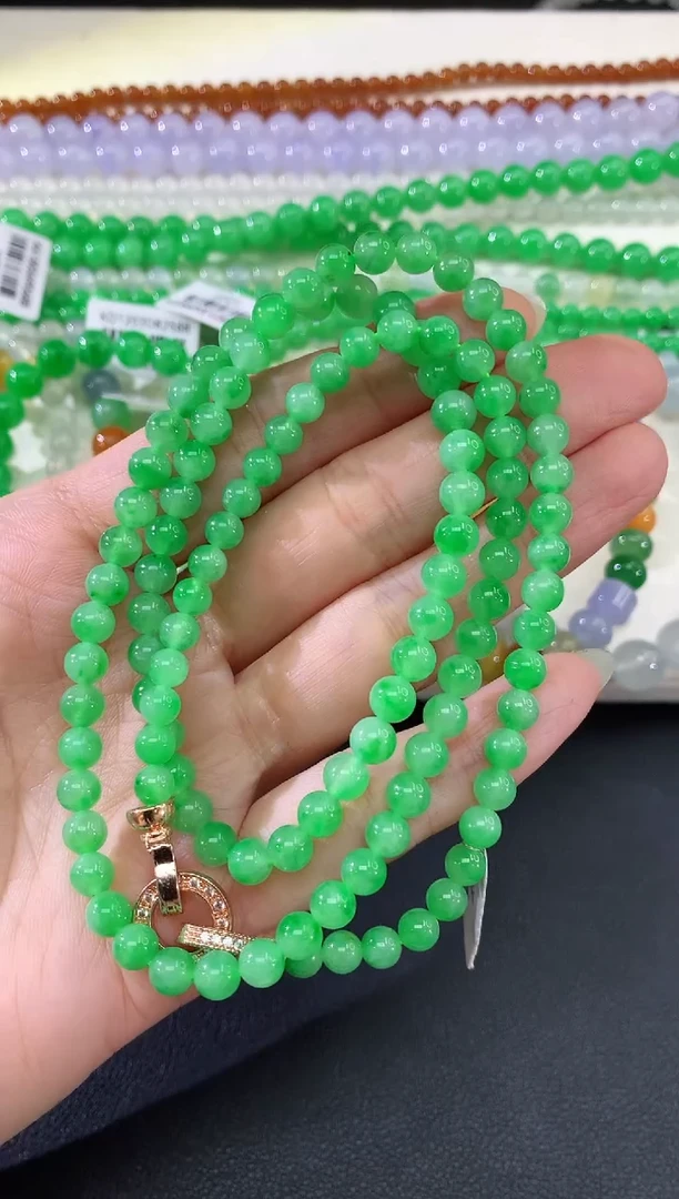 未镶嵌手串翡翠171|