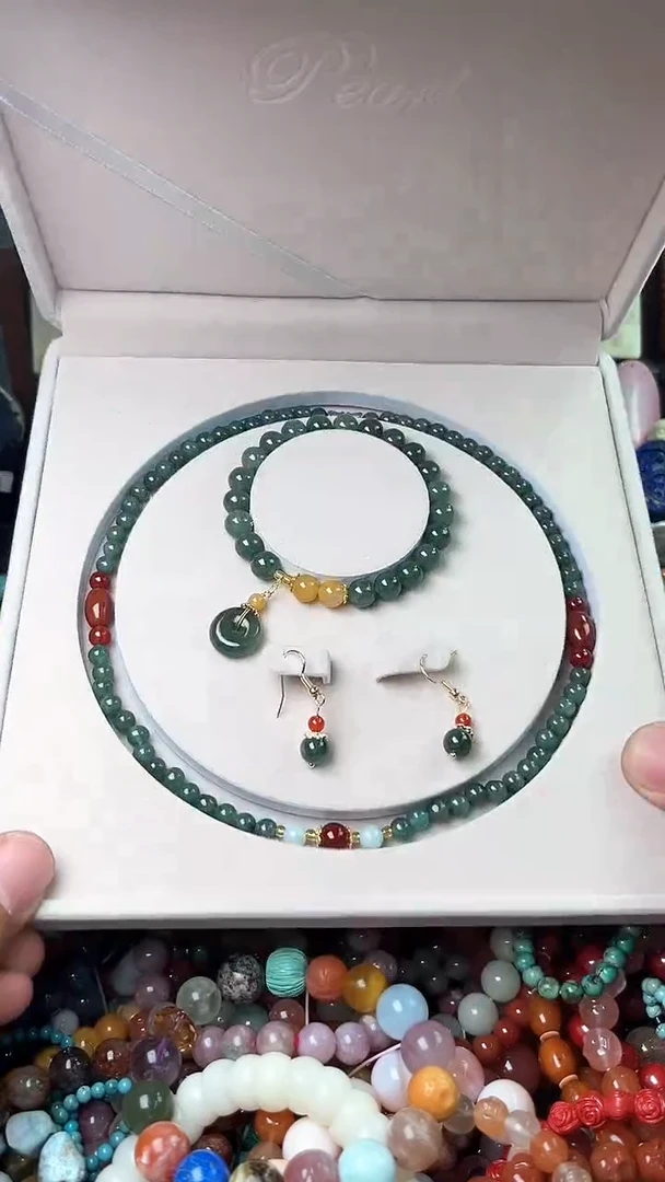 【闪购商品】翡翠手链未镶嵌（一物一件）5955