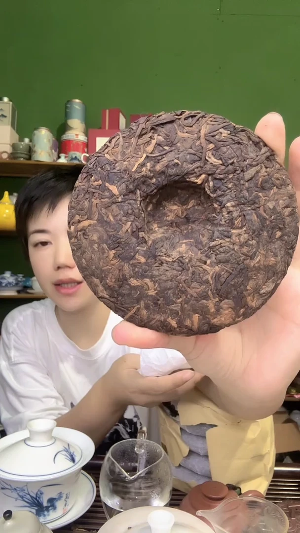 彩选单品2019勐库普洱熟茶100g