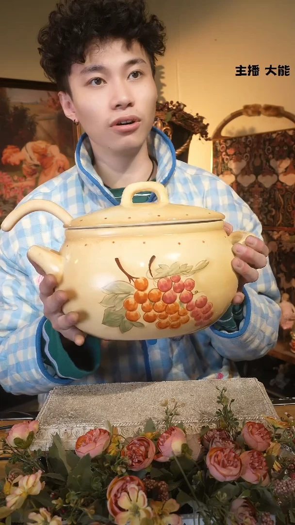 【闪购商品】默认微瑕高端树脂陶瓷摆件W597