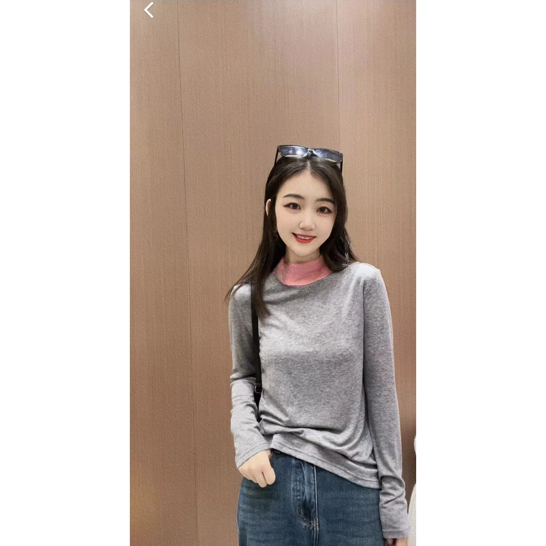 《CHUN》立领字母上衣