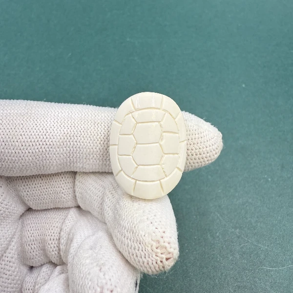 D1646天然猛犸牙 雕刻配饰富甲 支持鉴定 假一罚四