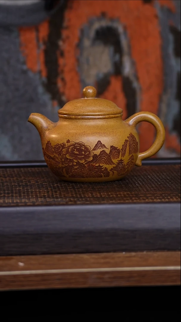 茶壶紫砂宜兴手工原矿紫砂壶001