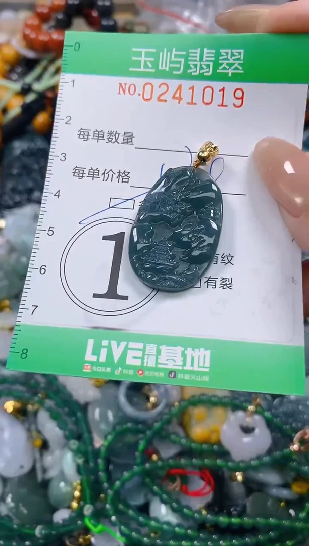 颈饰未镶嵌翡翠闪购0241019多样性发其一