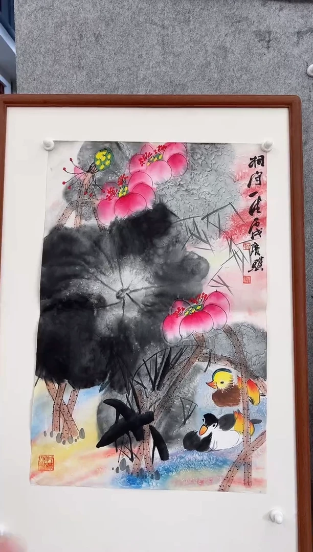 绘画韩江书画-石老师