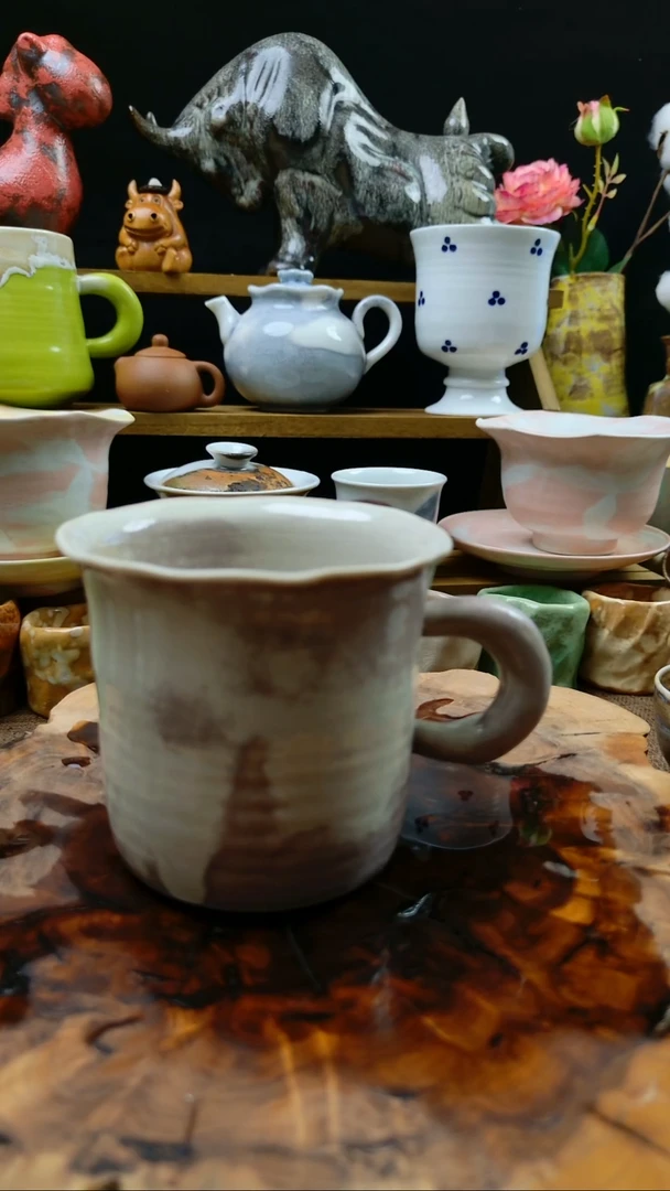 高温颜色釉窑变系列 微瑕