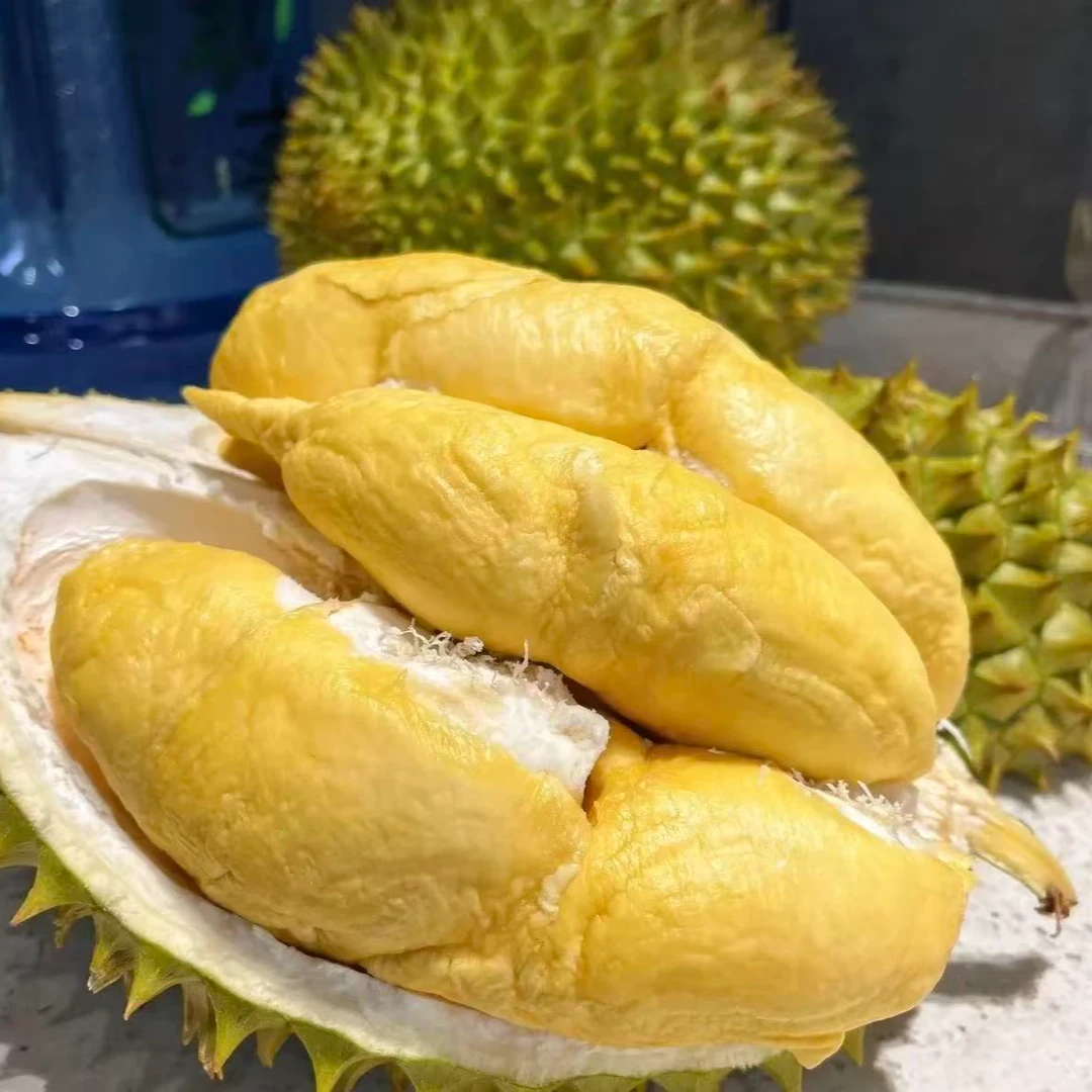 上海【一果一拍树熟干尧榴莲】4-8斤现开现卖树上熟新鲜干尧榴莲核大肉香 干包黄肉干尧越南