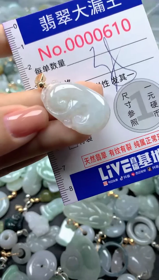 颈饰未镶嵌翡翠610
