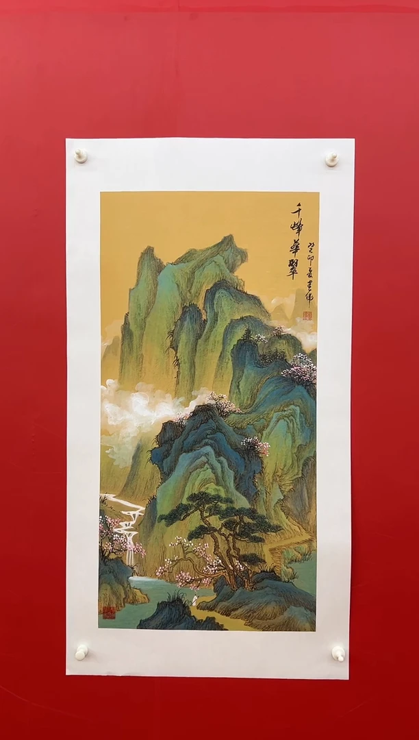 国画张建伟老师国画作品