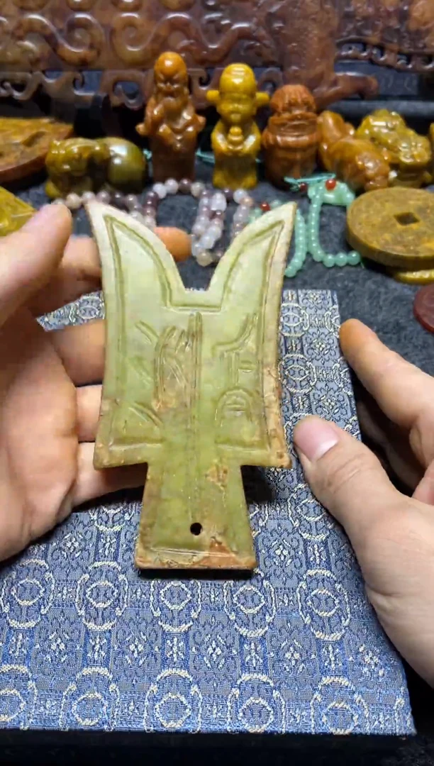 未镶嵌岫玉吊坠(不含链)直播间专用链接