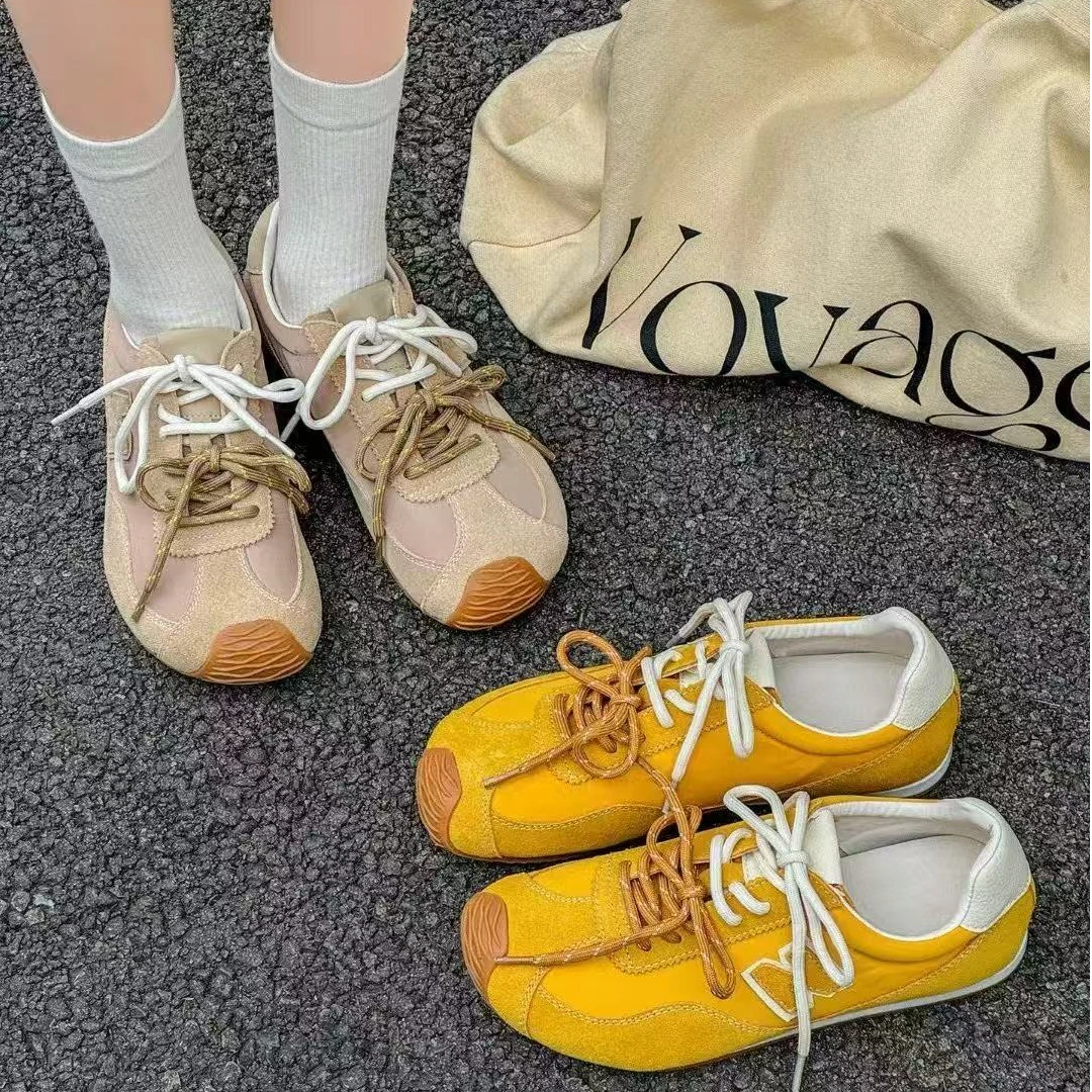 【青春笔记】春夏透气百搭彩色阿甘德训鞋女9097-2