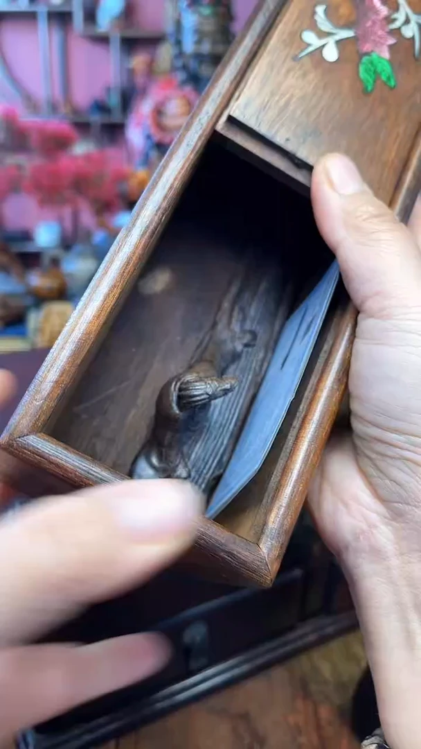 【闪购商品】木中之❤王妍妍批发编号113香插抚琴木盒