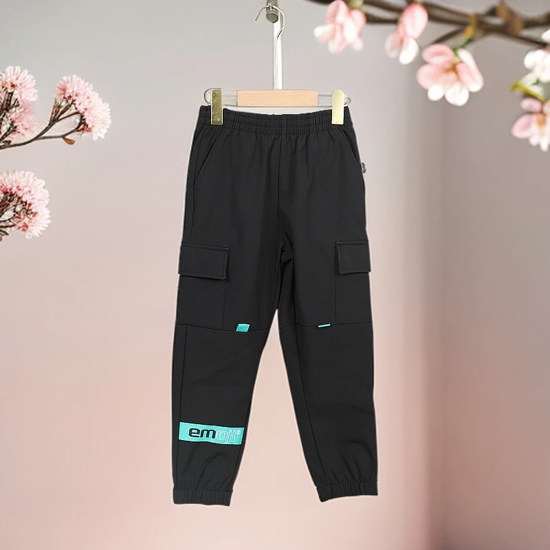 A5-132笑脸儿童秋冬加绒休闲裤(TR317)