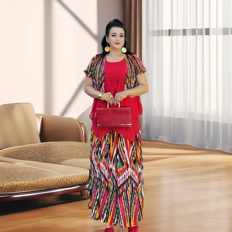 夏季新款两件套连衣裙