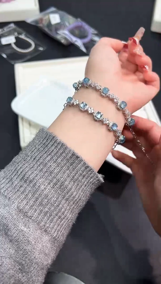 【闪购商品】水晶手链合金31b多样性发其一/1条默认微瑕