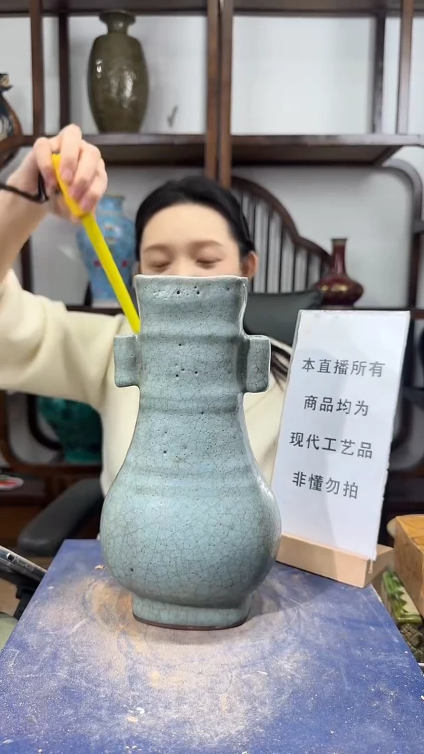 瓷片顺心瓷语 仿古复刻