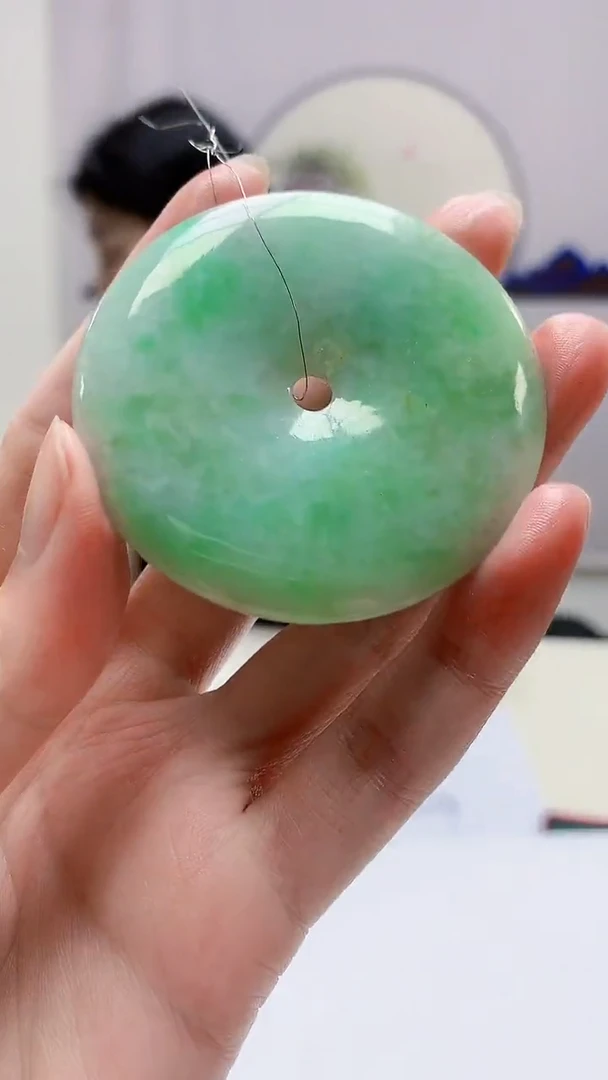定制翡翠未镶嵌0405zm-毛货挂件扣子53