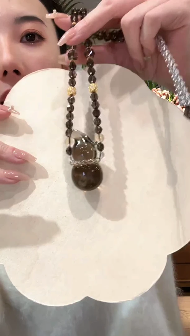 【闪购商品】水晶颈饰未镶嵌国风