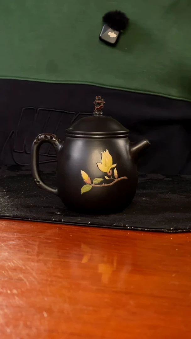 【陶点YUN】建水紫陶 160cc 球孔 09