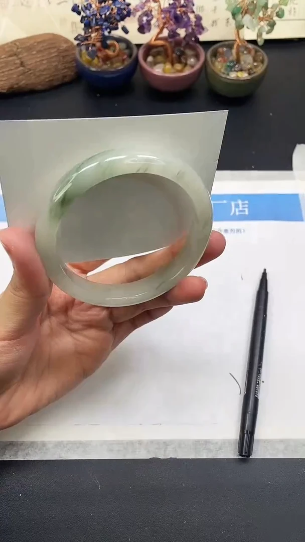 未镶嵌手镯石英质玉A36-63`64`65