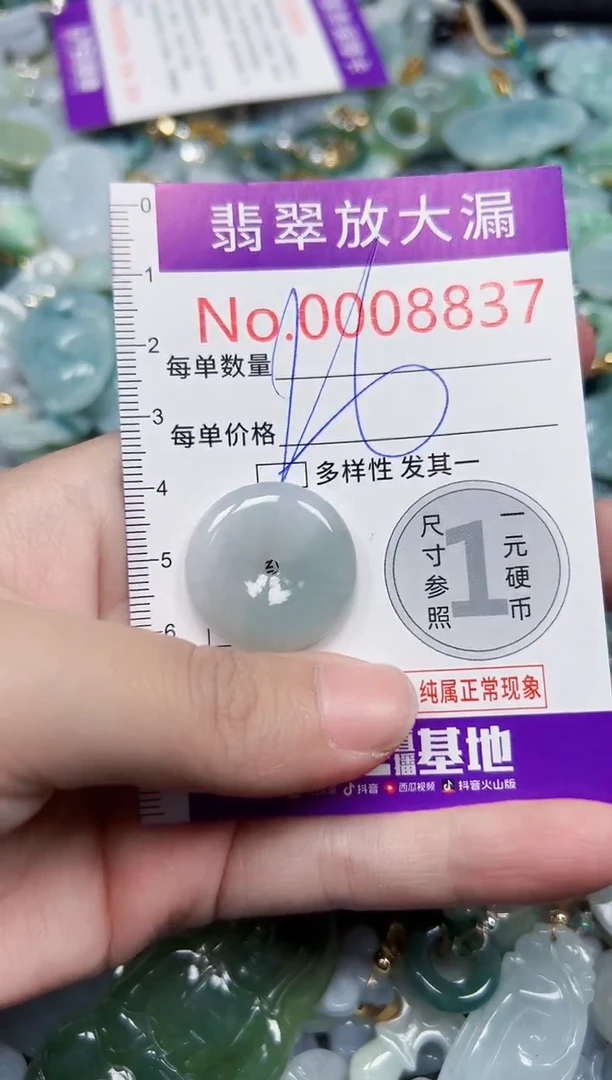 颈饰未镶嵌翡翠8837
