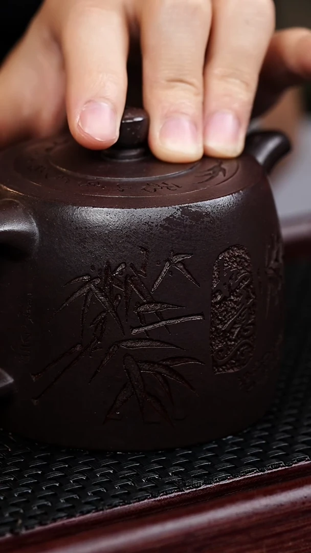 茶壶紫砂宜兴原矿紫砂作品