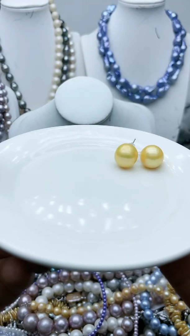 【闪购商品】淡水珍珠颈饰钛钢8