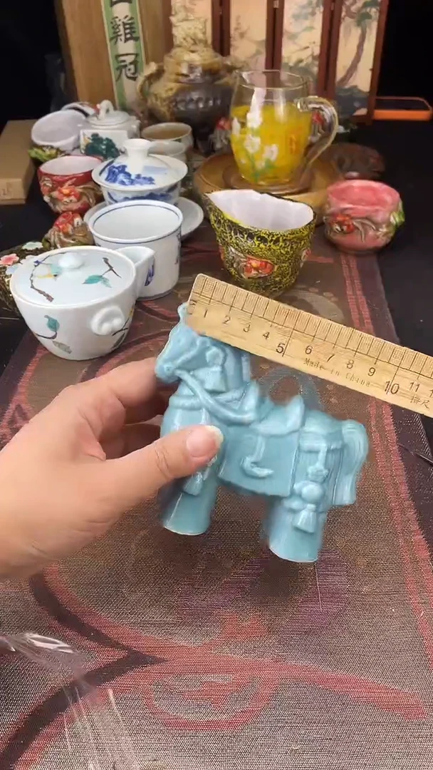 瓷片栀***开散瓷默认微瑕，看清尺寸品相再拍