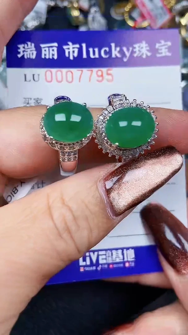 颈饰未镶嵌翡翠7795铜托