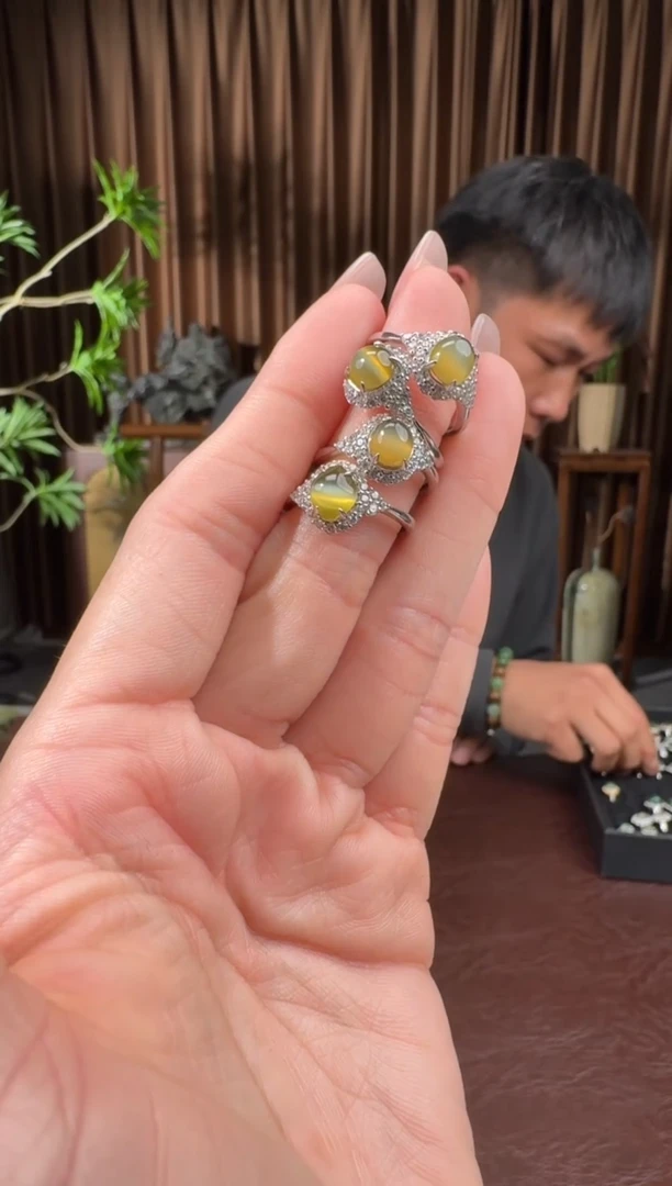 颈饰银S925镶嵌和田玉77建虎10.25多样性拍一发一