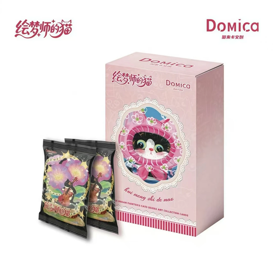 【玩法】Domica 绘梦师的猫艺术家系列收藏卡牌 默认代拆