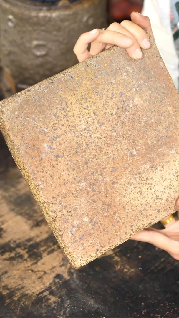 【闪购商品】柴烧的四方垫子精美