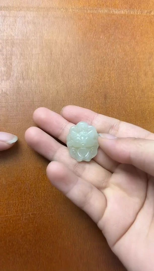 和田玉未镶嵌颈饰九尾吊坠-570923