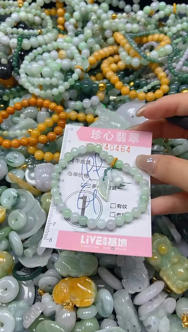 翡翠未镶嵌颈饰闪购0240464多样性发其一