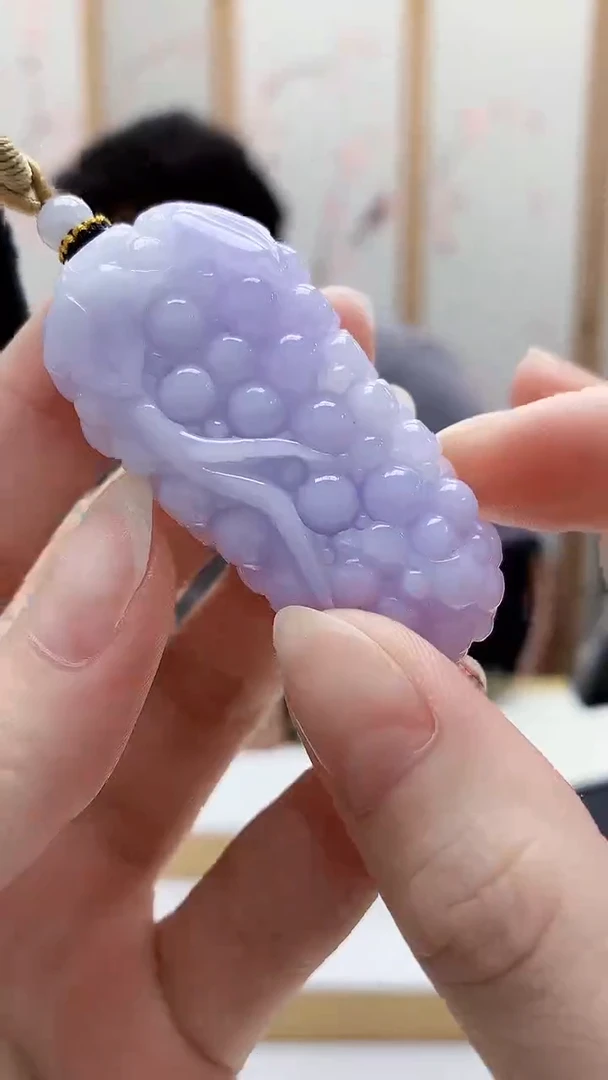 未镶嵌定制翡翠5060ry-毛货挂件39