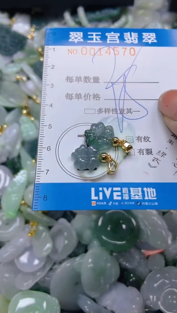 【闪购商品】翡翠未镶嵌颈饰闪购0014570