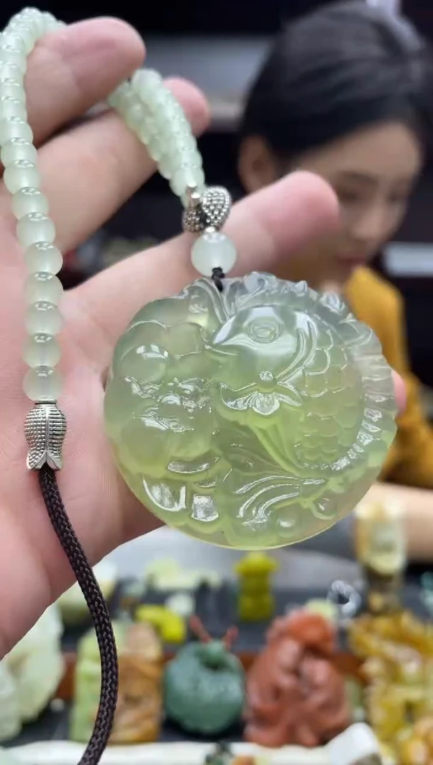 未镶嵌岫玉吊坠·多样性发*货拍一发一