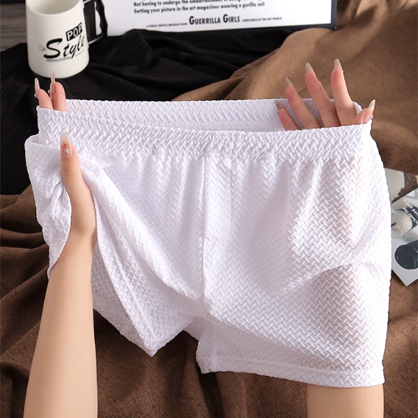 大码宽松男士阿罗裤青年潮流棉质运动短裤男款时尚休闲居家沙滩裤