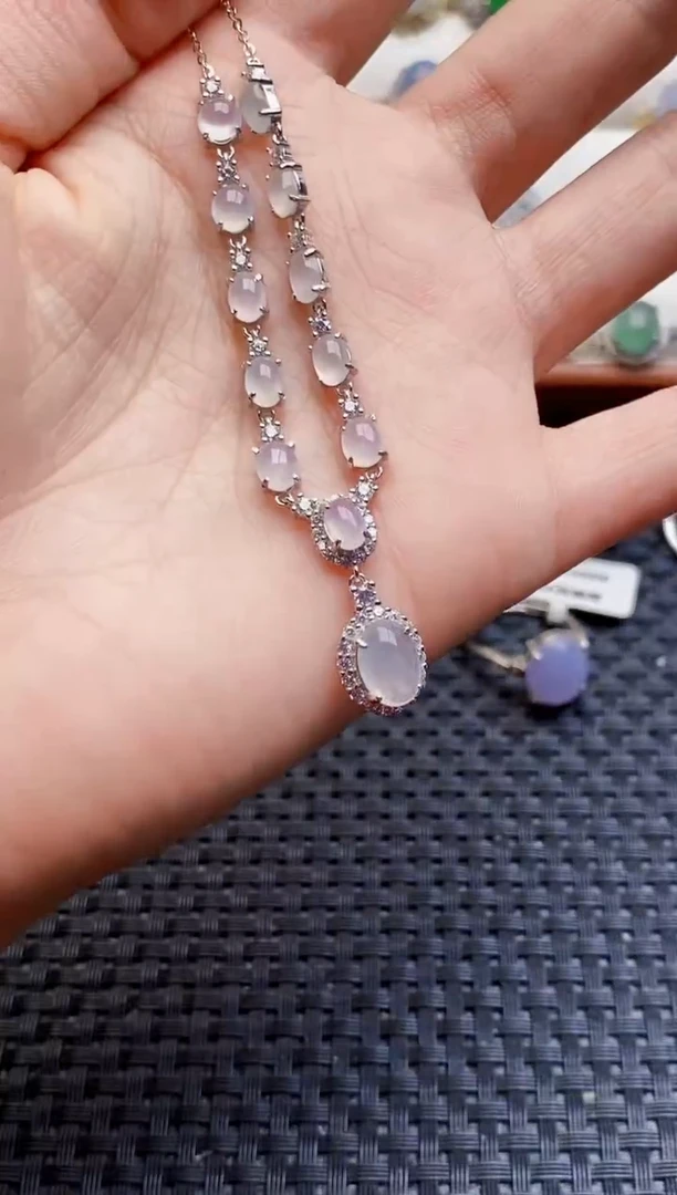 银S925镶嵌戒指翡翠5018