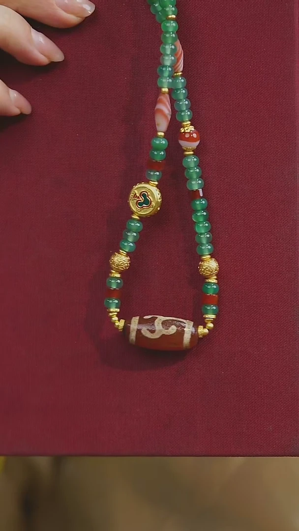 【闪购商品】玛瑙/玉髓项链未镶嵌多样性发其一