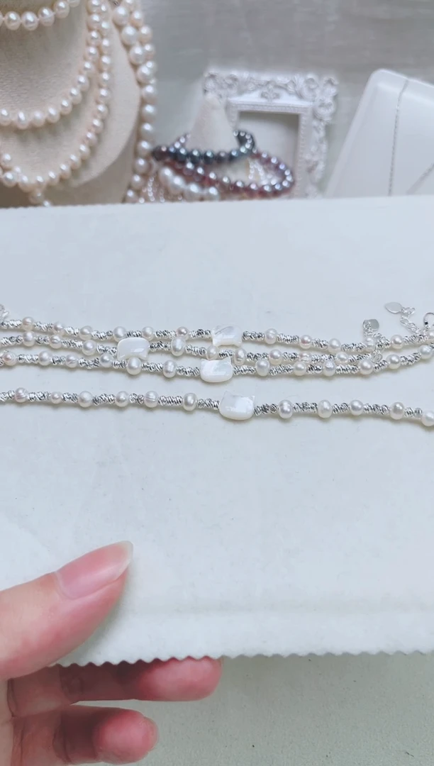 合金手链淡水珍珠多样性发一0012520
