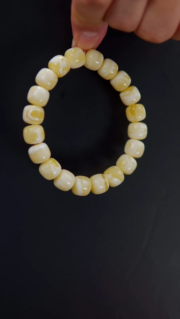 【闪购商品】蜜蜡手串未镶嵌精工老型手串19.66