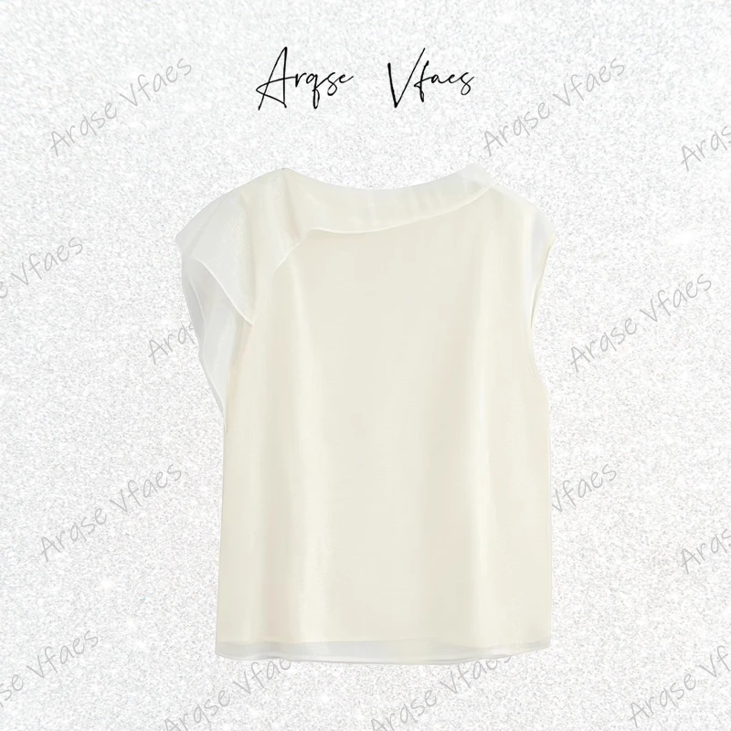 25艾家夏季新款气质显瘦上衣翻领蝴蝶结衬衫女-50525055