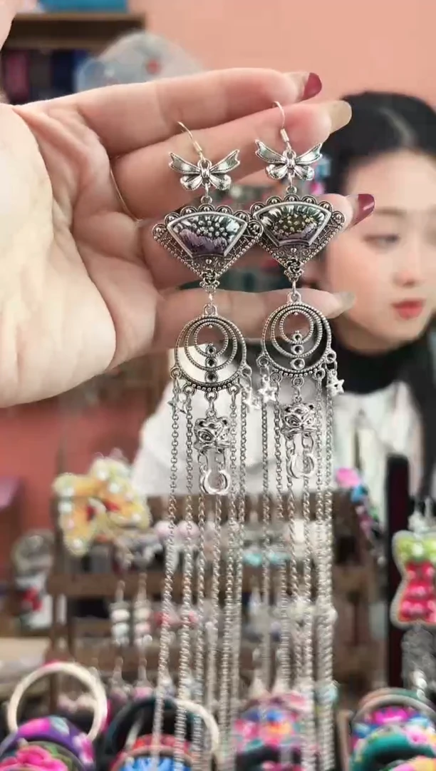 织绣艺枝独绣手工饰品202