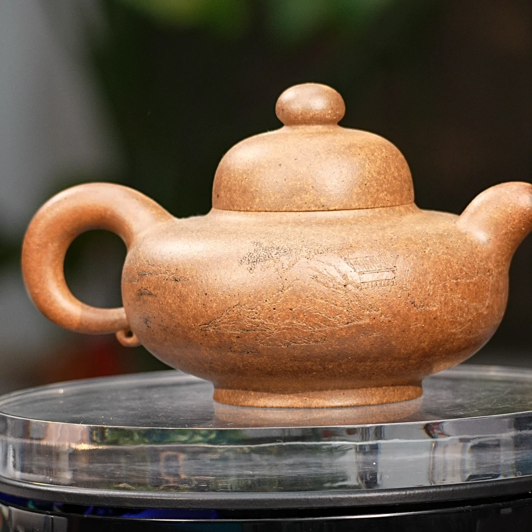 074 华颖 紫砂壶  500cc