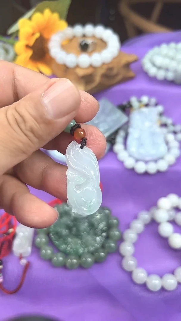 颈饰未镶嵌翡翠翡翠  吊坠