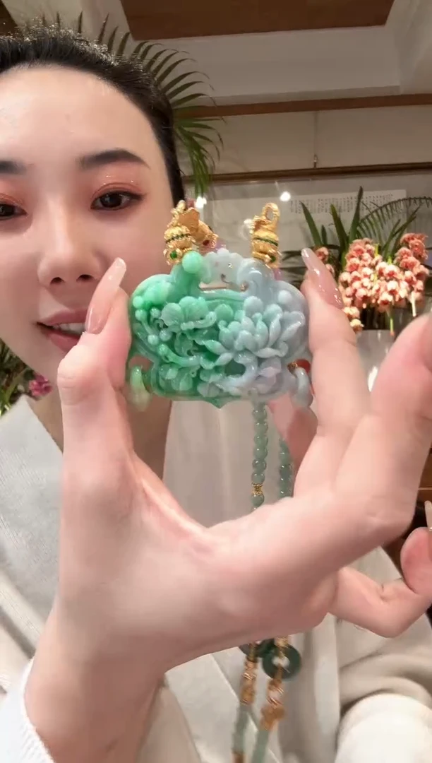 【闪购商品】翡翠颈饰未镶嵌国风