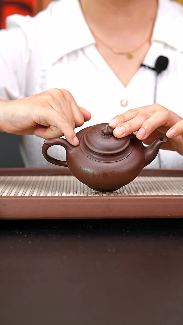 茶壶紫砂铁芯老紫笑樱250许