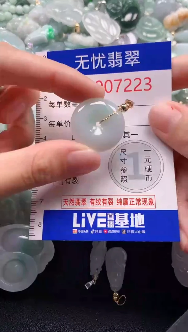 颈饰未镶嵌翡翠7223