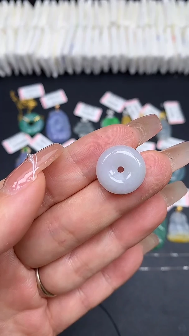 翡翠未镶嵌吊坠(不含链)MS192207